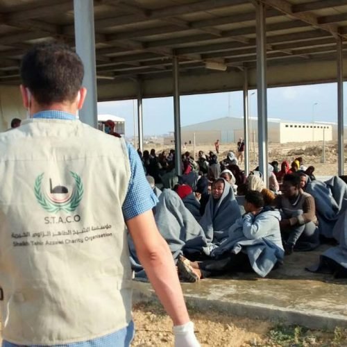 361 migrants rescued off the Libyan coast and provided assistance to them